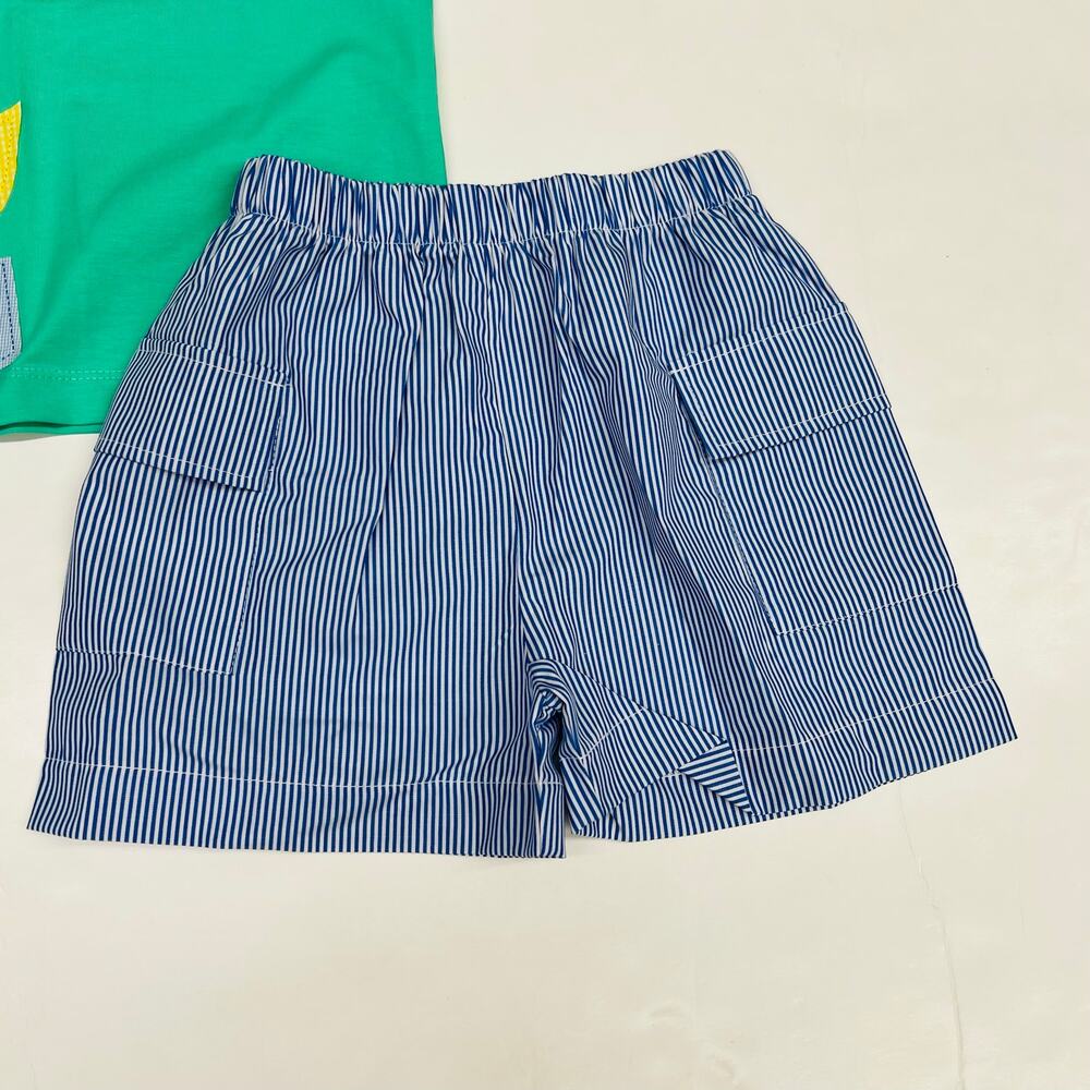 NWT Millie Jay 4T Rainy Day Boy Short Set - Picture 3 of 6